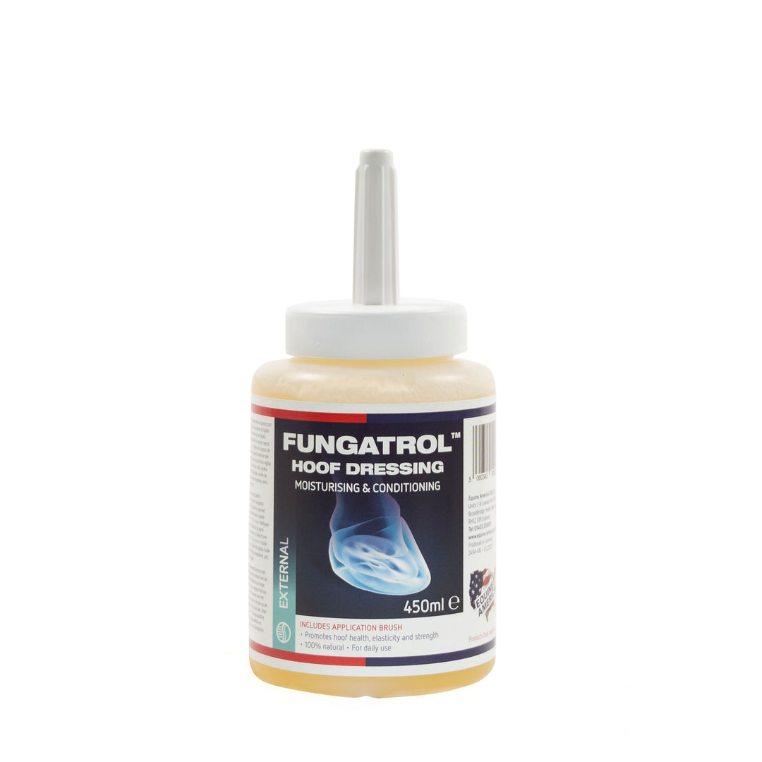 EQUINE AMERICA FUNGATROL HOOF DRESSING WITH BRUSH 450ML