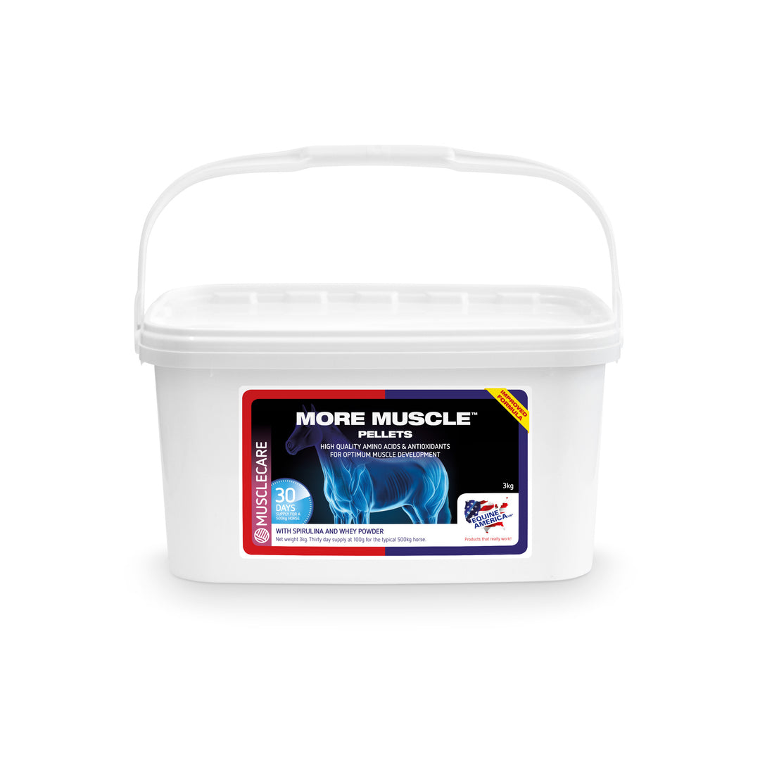 EQUINE AMERICA MORE MUSCLE PELLETS 3KG