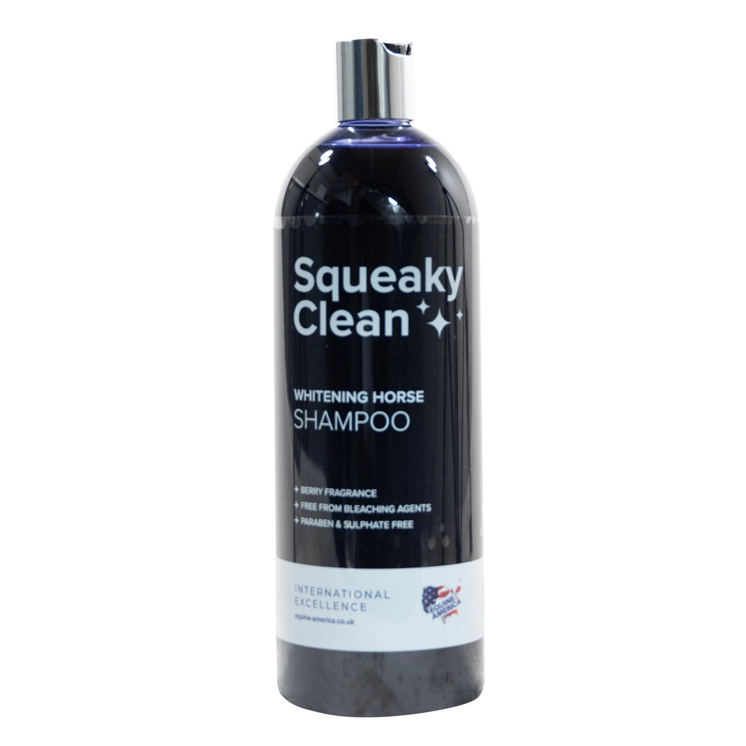 EQUINE AMERICA SQUEAKY CLEAN WHITENING SHAMPOO 1L